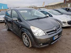 Toyota Corolla Verso for parts. Automobilis ardomas dalimis запасные части автомобил