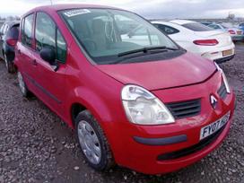 Renault Modus dalimis. Automobilis ardomas dalimis запасные части автомобиля