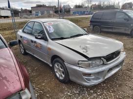 Subaru Impreza по частям. Automobilis ardomas dalimis запасные части автомобил