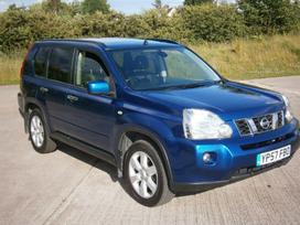 Nissan X-Trail dalimis. Ragu ant stogo galinio bagazines dangcio papildomu slen
