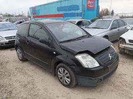 Citroen C2 for parts. Automobilis ardomas dalimis запасные части автомобил