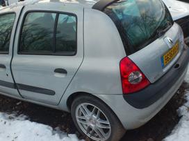 Renault Clio for parts. Variklio tipas k4m 744 107 arklių iš prancūzijos e