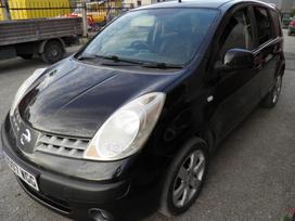 Nissan Note for parts. Sveikas automobilis juoda spalva pusiau odinis salo