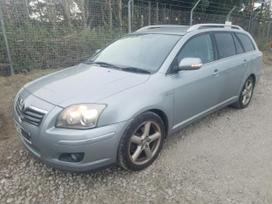 Toyota Avensis dalimis. D cat geri purkstukai facelift odinis alcantara salo
