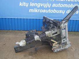 Mercedes-Benz S klasė, A217, frame rails (fornt, rear), roof