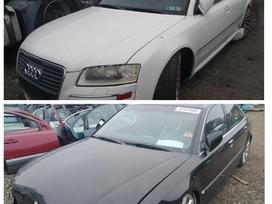 Audi A8 dalimis. Naudotos dalys a8 d3 4 2 benzinas bvj pavarų dėžė hk