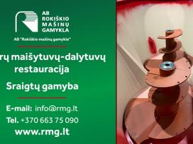 -Kita- Sraigtai. Pašarų dalytuvų rest, pašarų