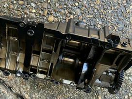 BMW 1 serija, M47TU2D20, crankshaft, pistons, engine block