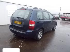 Kia Carnival по частям. Is anglijos nedidele rida srs abs salono neturime