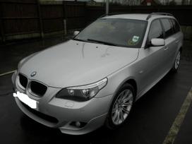 BMW 525 Bmw 525i variklis n52b25 a m paketas automatas juodos lubos