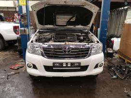 Toyota Hilux platus naudotų detalių pasirinkimas asortimentas kasdien papi