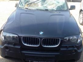 BMW X3 for parts. Odinis salonas 6 pavaros kablys