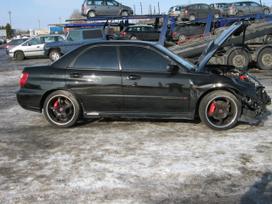 Subaru Impreza WRX dalimis. Masina is prancuzijos dauztas priekis r 18 lieti ratai