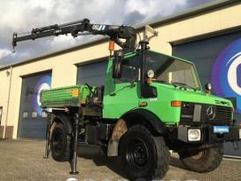 Unimog U1450, dumpers with crane