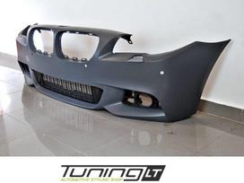 BMW 5 serija F10 m pack dalys priekinis buferis galinis buferis slenksčiai