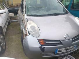Nissan Micra dalimis. Iš prancūzijos esant galimybei organizuojam detalių pr