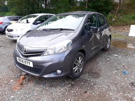 Toyota Yaris for parts. Toyota yaris 2014metų variklio kubatūra 1 3 benzinas m