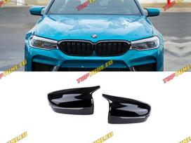 BMW 5 serija Bmw g30 g31 veidrodėlių dangteliai juodi blizgūs plastmasi