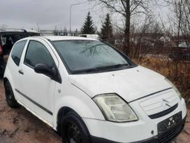 Citroen C2 for parts. Automobilis ardomas dalimis запасные части автомобил