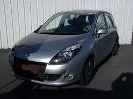Renault Scenic dalimis. 6 pavarų navigazija pusiau odinis salionas