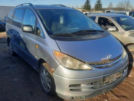 Toyota Previa по частям. Automobilis ardomas dalimis запасные части автомобил