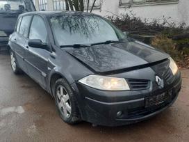 Renault Megane for parts. Automobilis ardomas dalimis запасные части автомобил