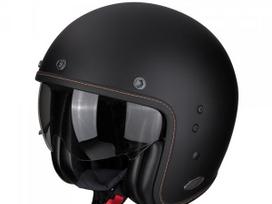 Scorpion BELFAST EVO black matt moto ša, open-face