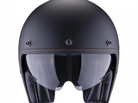 Scorpion BELFAST EVO black matt moto ša, открытые