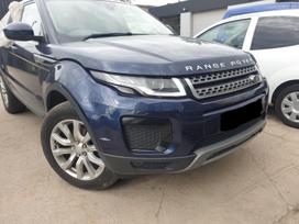 Land Rover Evoque dalimis. Anglas yra komplektinis priekis