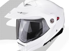 Scorpion ADX-2 white moto šalmas, enduro