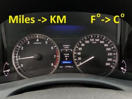 Lexus GS klasė Mylios į km skydeliu pardavimas lexus toyota automobilių p