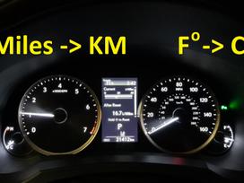 Lexus RC klasė Mylios į km skydeliu pardavimas lexus toyota automobilių p