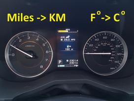 Subaru Crosstrek Navigacijos radijos dazniai skydeliai pardavimas subaru a