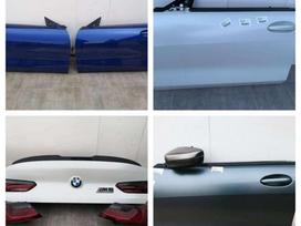 BMW 8 serija durys, veidrodėliai
