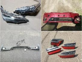 Toyota Corolla по частям. Yra daugiau dalių есть больше деталей darbo laik