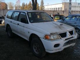 Mitsubishi Pajero Sport rezerves daļās. Perkame auto ir jų dalis išrašome pažymas utilita