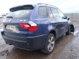 BMW X3 Bmw x3 2004m sport paketas juodas rekaro salonas tv lieti rat