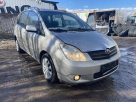 Toyota Corolla Verso по частям. Automobilis ardomas dalimis запасные части автомобил