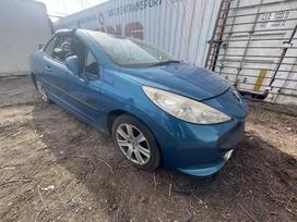 Peugeot 207 по частям. Automobilis ardomas dalimis запасные части автомобил