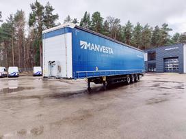 Schmitz Cargobull SCS 24/L - 13.62 E B, pārklāju / tentu aizkariem
