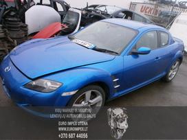 Mazda RX-8 по частям. Automobiliu dalys mazda rx 8 2004 2 6 2616cm3 177kw