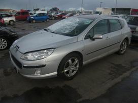 Peugeot 407 dalimis. Turime ivairiu prancuzisku automobiliu modeliu ivairiu v