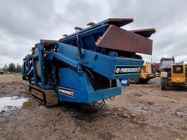 Power screen Warrior 1400, screening