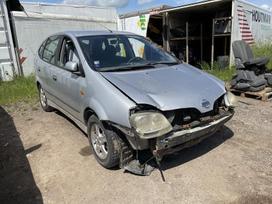 Nissan Almera Tino dalimis. Automobilis ardomas dalimis запасные части автомобиля