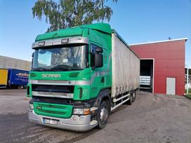 Scania R380, aizkaru / tentu