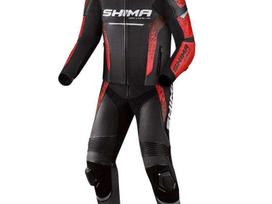 Shima STR 2- BRIGHT RED/BLACK, из двух частей