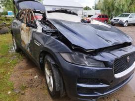Jaguar F-Pace dalimis. Automobilis ardomas dalimis запасные части автомобиля