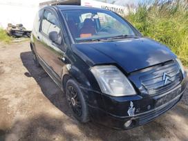 Citroen C2 for parts. Automobilis ardomas dalimis запасные части автомобил