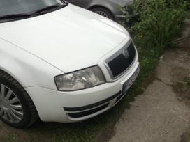 Skoda Superb for parts. Skoda 05m 1 9tdi 74kw dalimis kainos sutartines