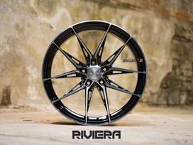 RIVIERA RF107 Black Polished FlowForme, lengvojo lydinio, R20